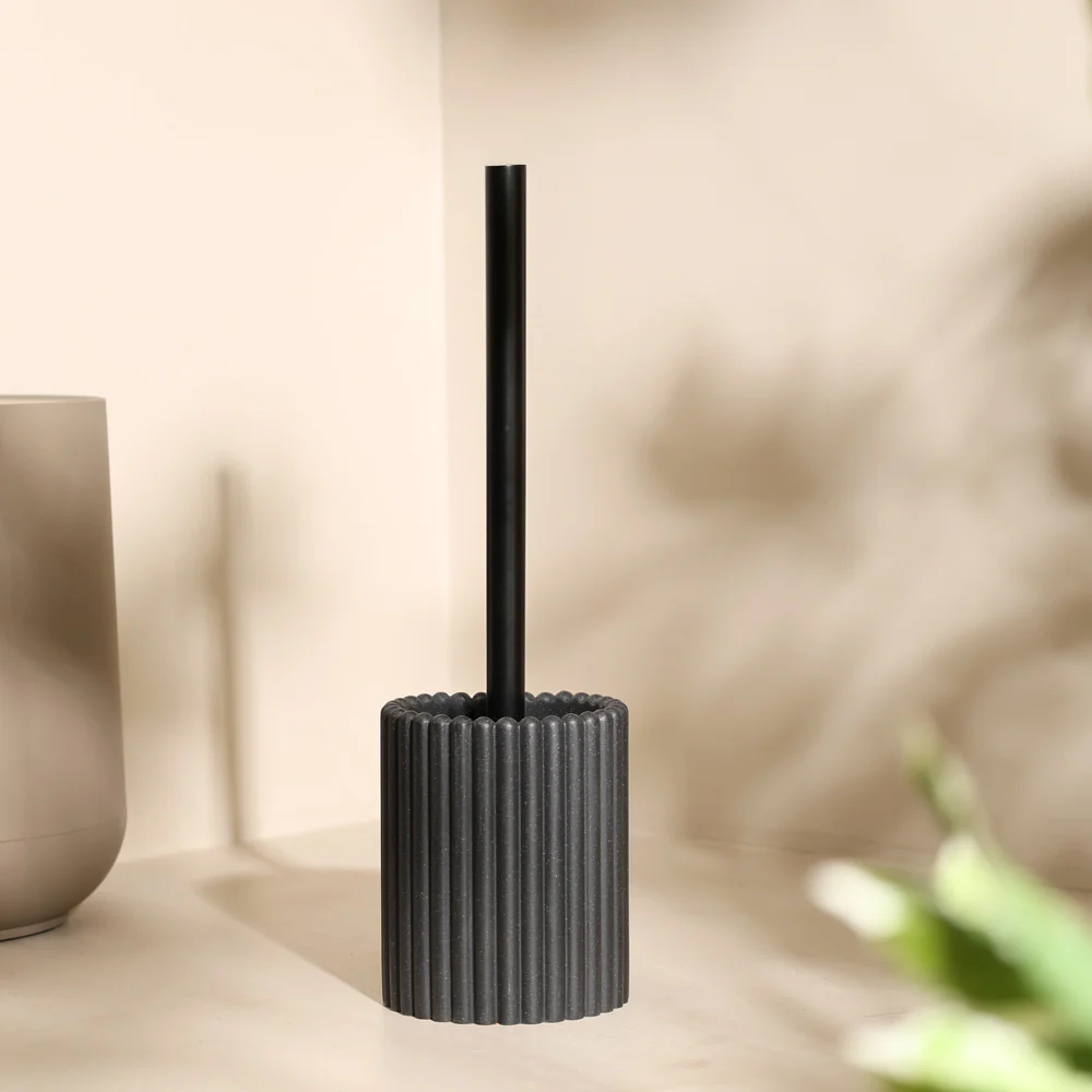 Ibaki Toilet Brush Holder - Speckled Black - Image 5