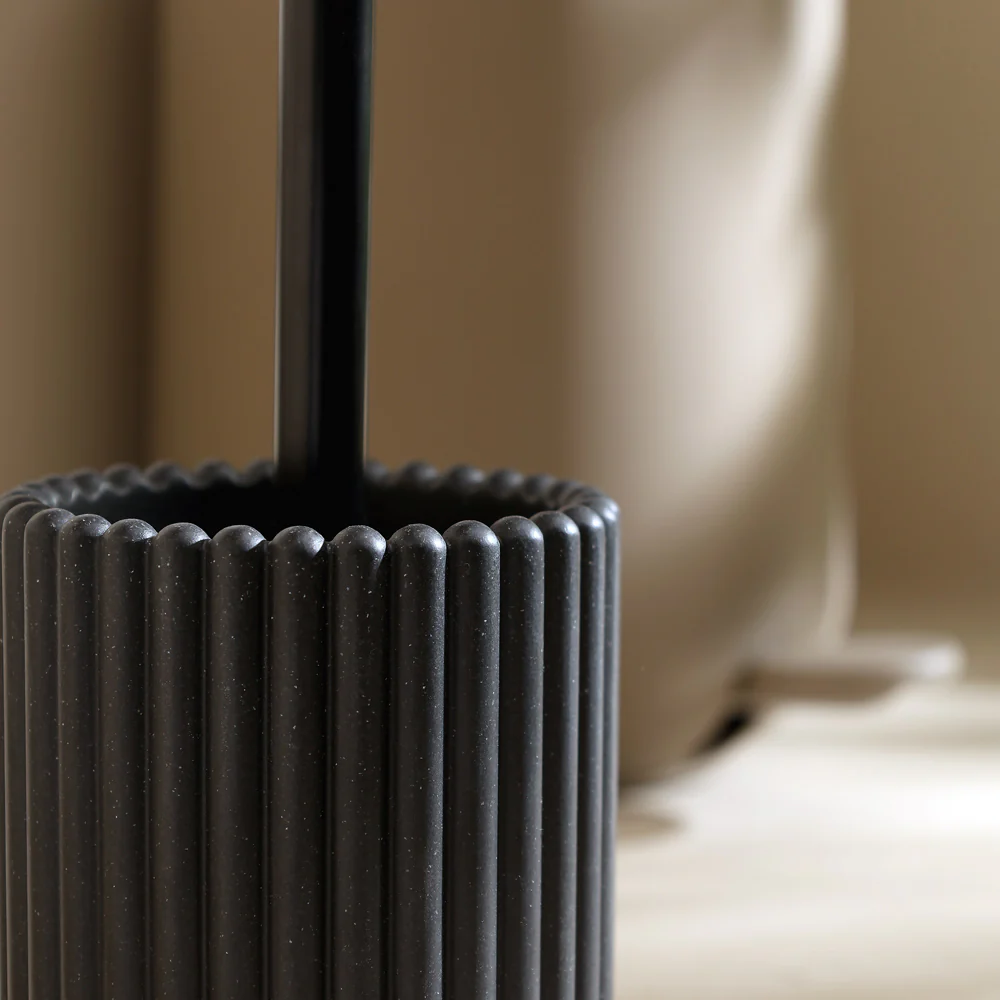 Ibaki Toilet Brush Holder - Speckled Black - Image 7