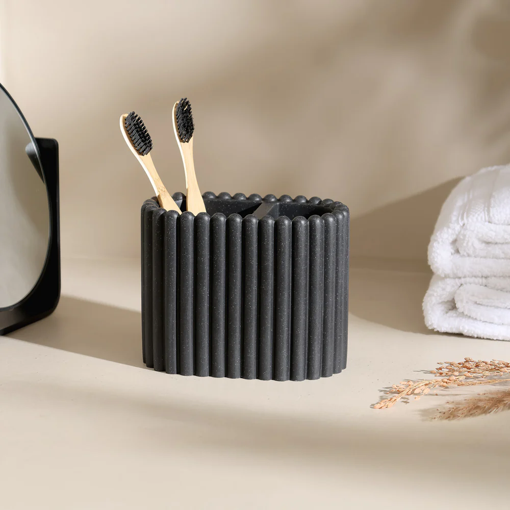 Ibaki Toothbrush Holder - Speckled Black - Image 3
