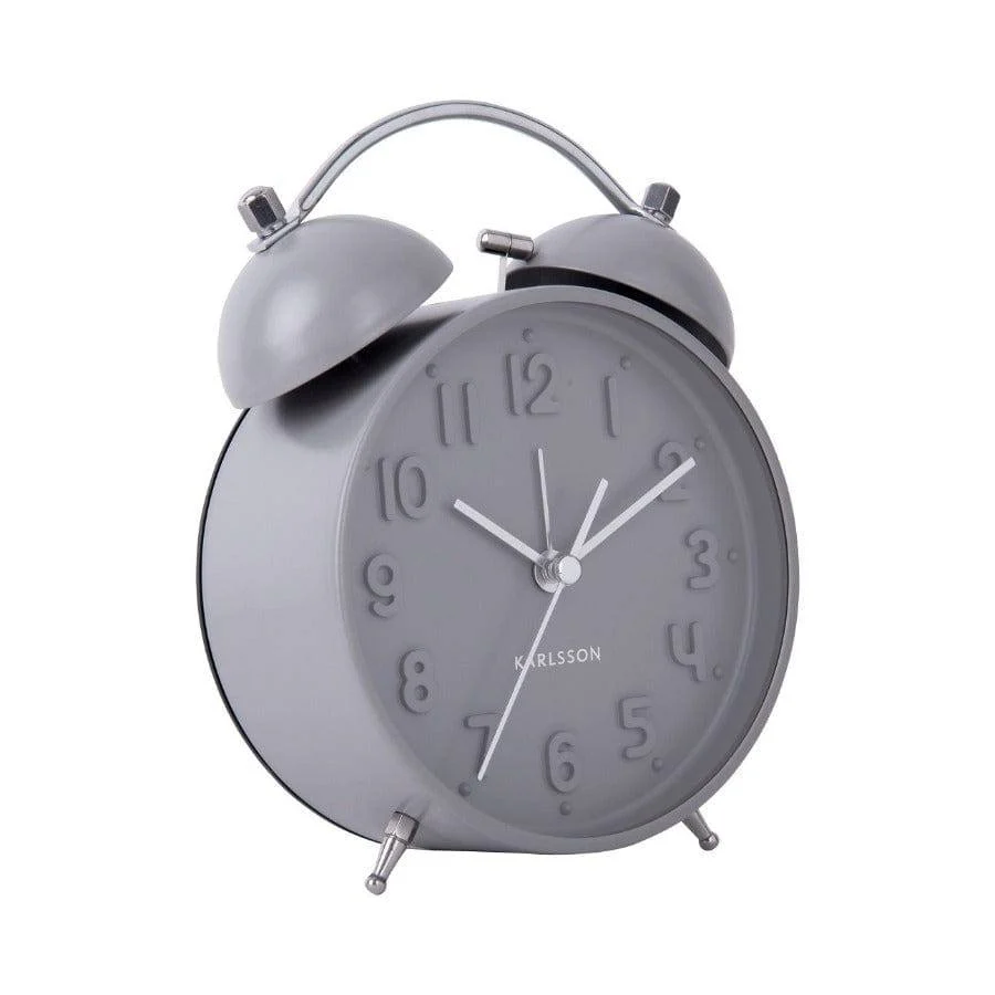 Iconic Alarm Clock - Matte Grey - Image 3