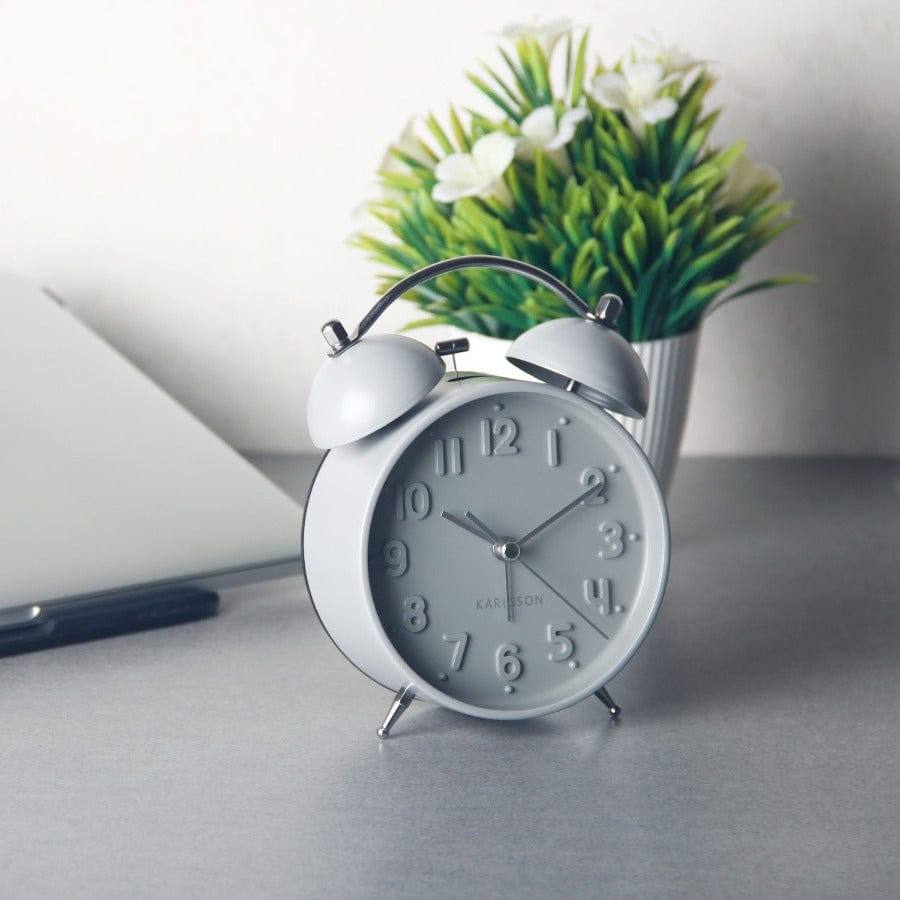 Iconic Alarm Clock - Matte Grey - Image 4