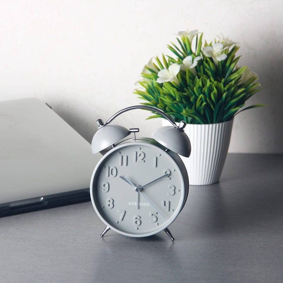 Iconic Alarm Clock - Matte Grey - Image 5