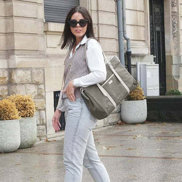 Independent Laptop Tote Bag Large - Grey - Image 2
