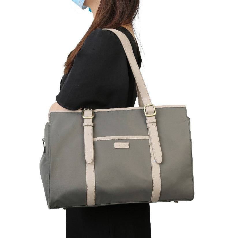 Independent Laptop Tote Bag Large - Grey - Image 3