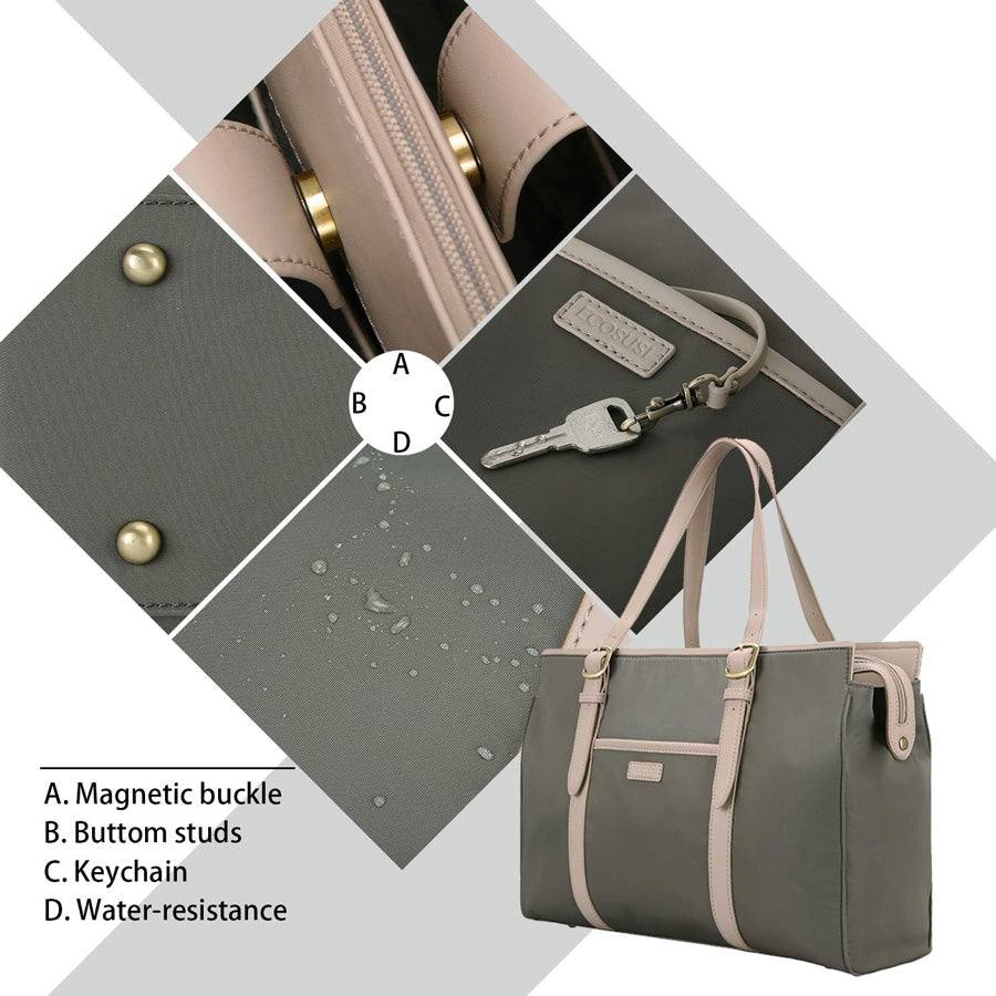 Independent Laptop Tote Bag Large - Grey - Image 7