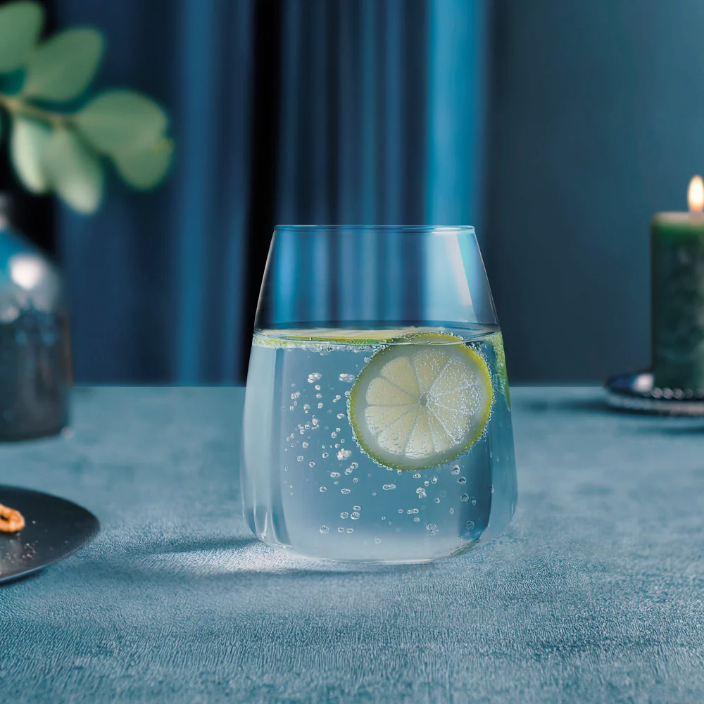 Indigo Beverage Glasses 480ml, Set of 4 - Image 4
