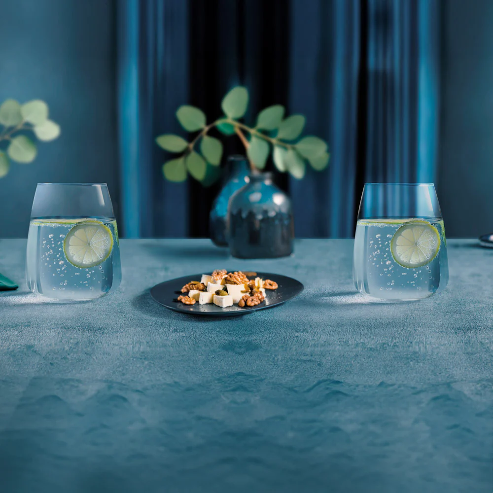 Indigo Beverage Glasses 480ml, Set of 4 - Image 6