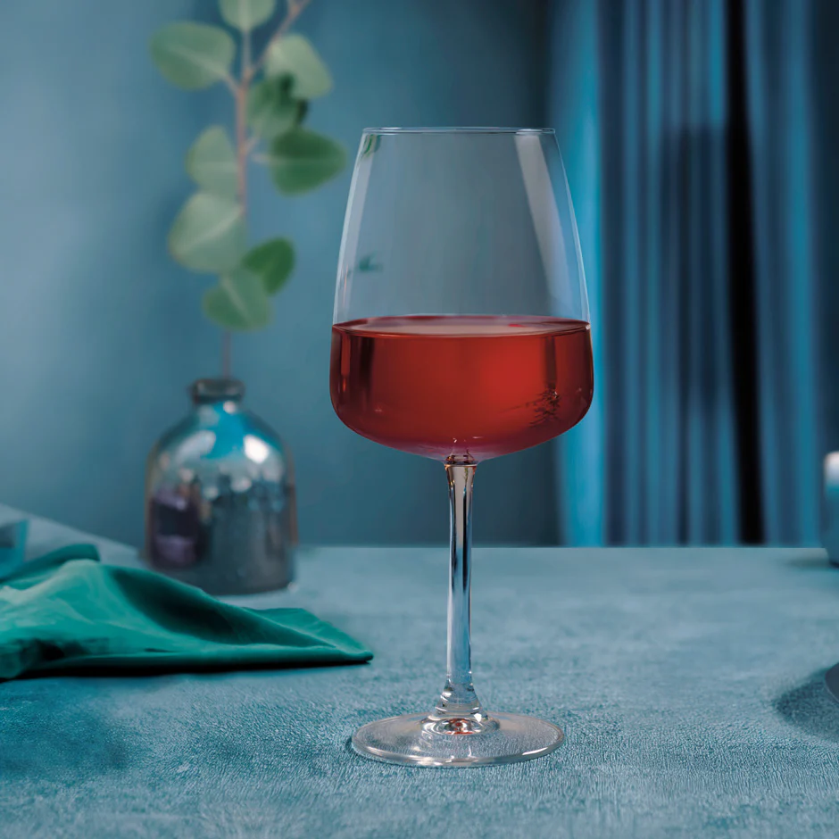 Indigo Red Wine Glasses 430ml, Set of 4 - Image 9