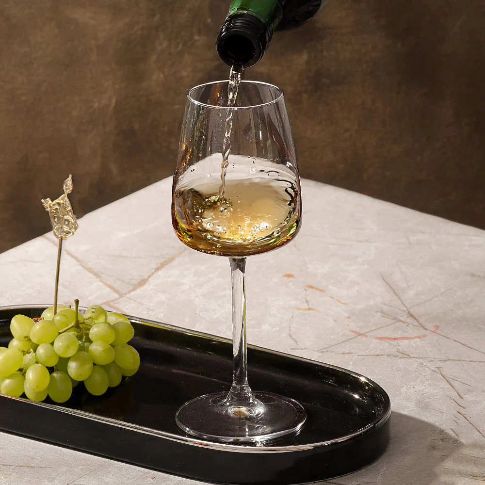 Indigo White Wine Glasses 310ml, Set of 4
