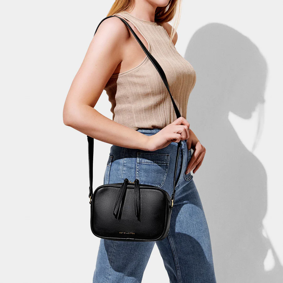 Isla Crossbody Bag - Black - Image 5