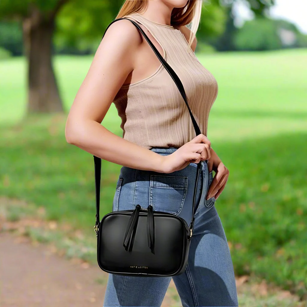 Isla Crossbody Bag - Black - Image 6