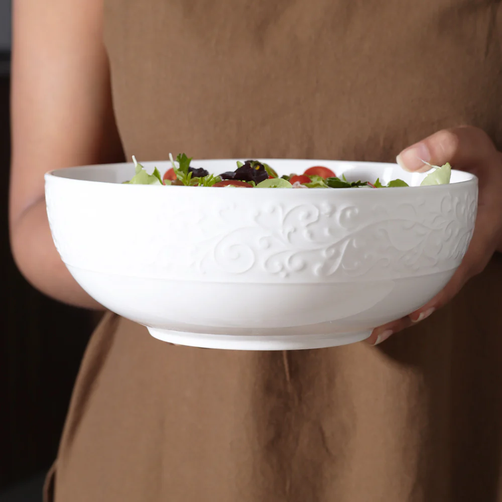 Ivy Large Bowl - Ivory - Image 4