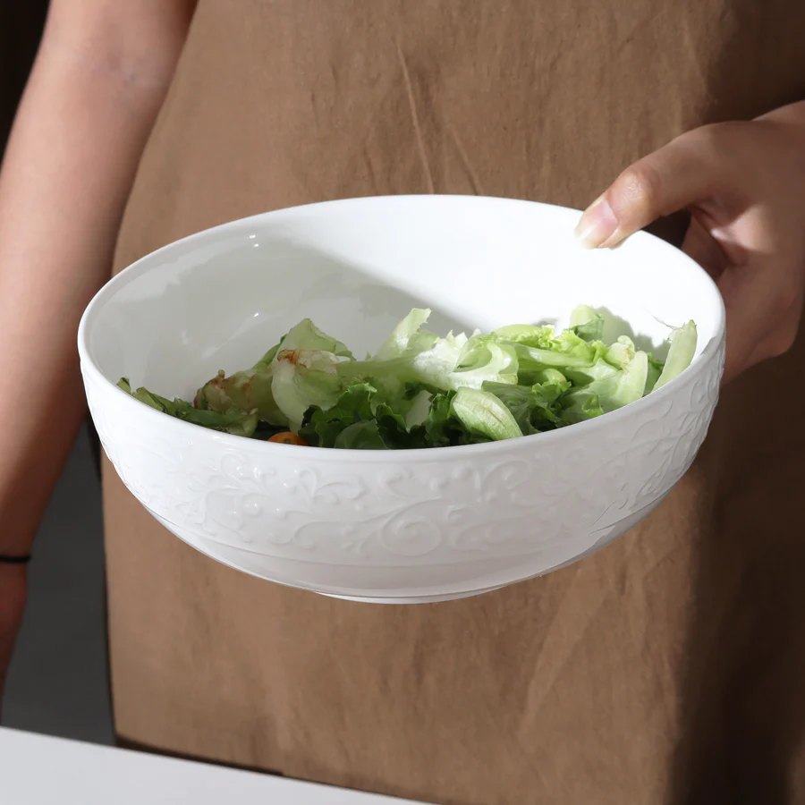 Ivy Large Bowl - Ivory - Image 5