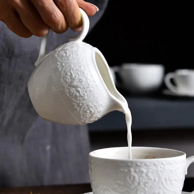 Ivy Milk Jug - Ivory - Image 2