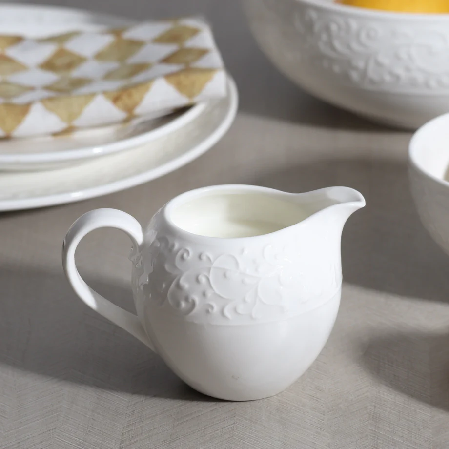Ivy Milk Jug - Ivory - Image 9