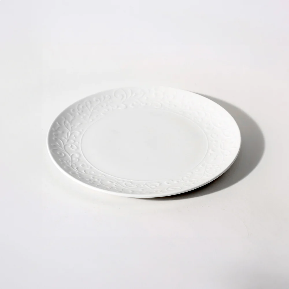 Ivy Quarter Plate - Ivory - Image 2