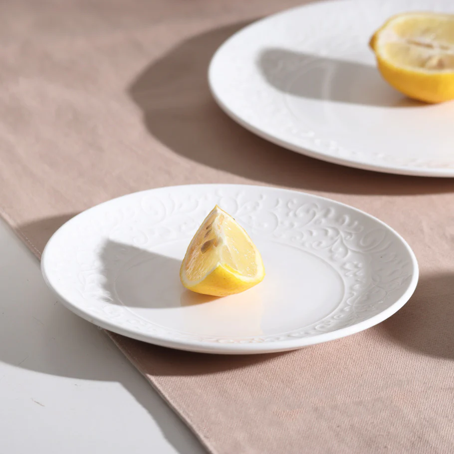Ivy Quarter Plate - Ivory - Image 4