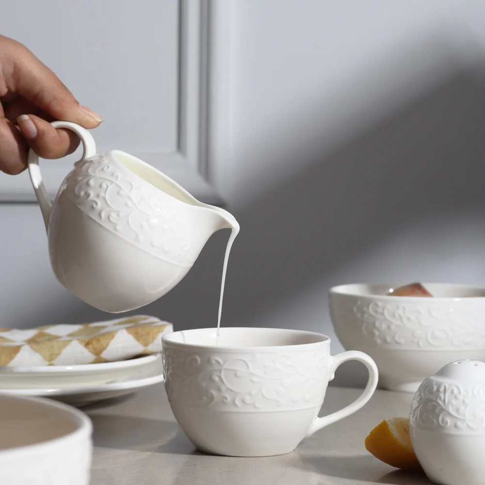 Ivy Tea Cup - Ivory - Image 4
