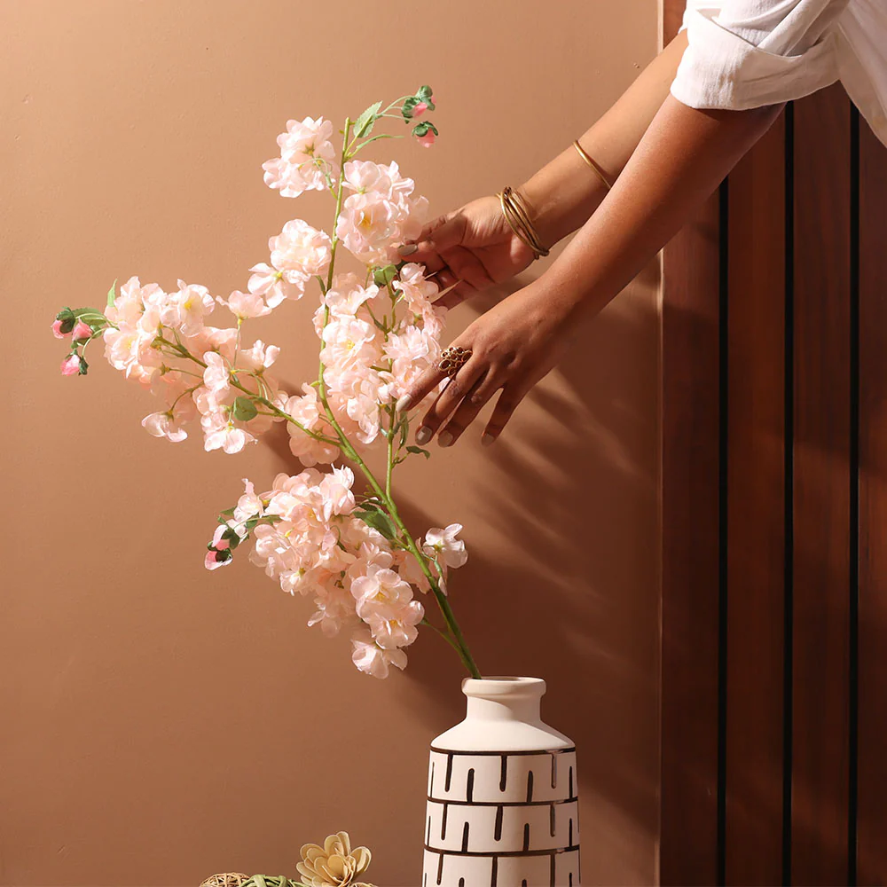 Japanese Cherry Faux Stem - Pale Pink - Image 3