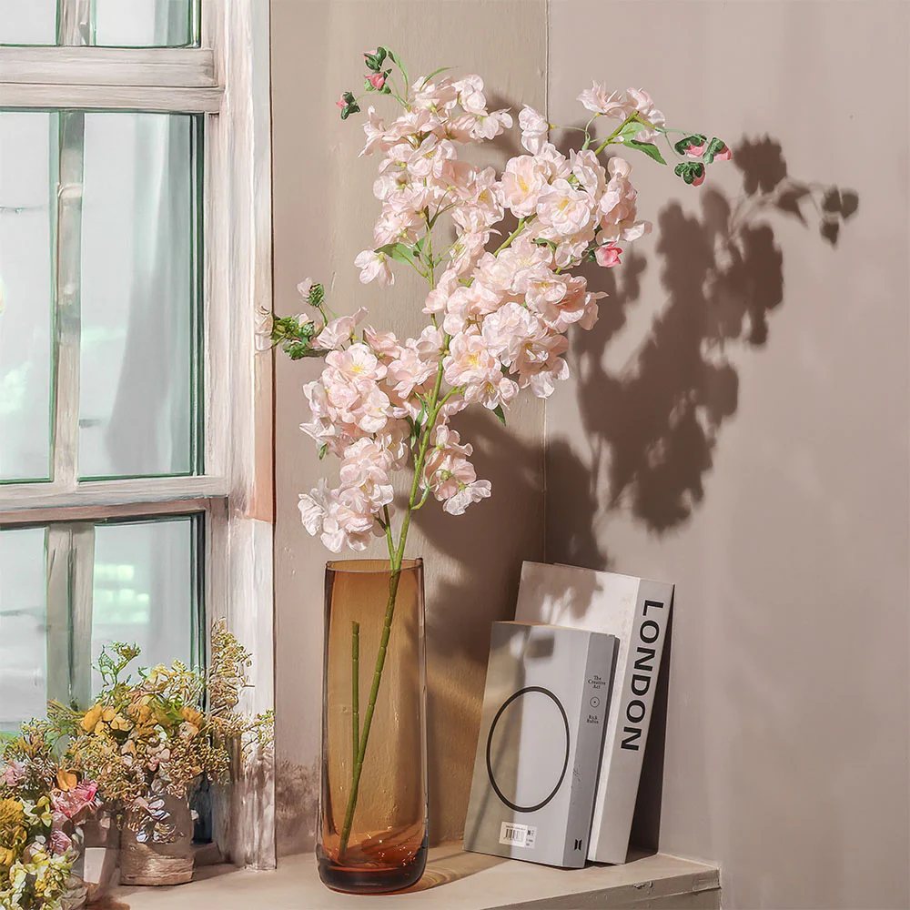 Japanese Cherry Faux Stem - Pale Pink - Image 6