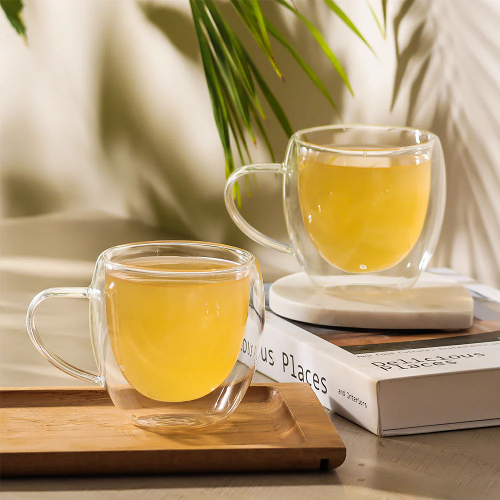Java Double Wall Mugs, Set of 2 - Medium - Image 2