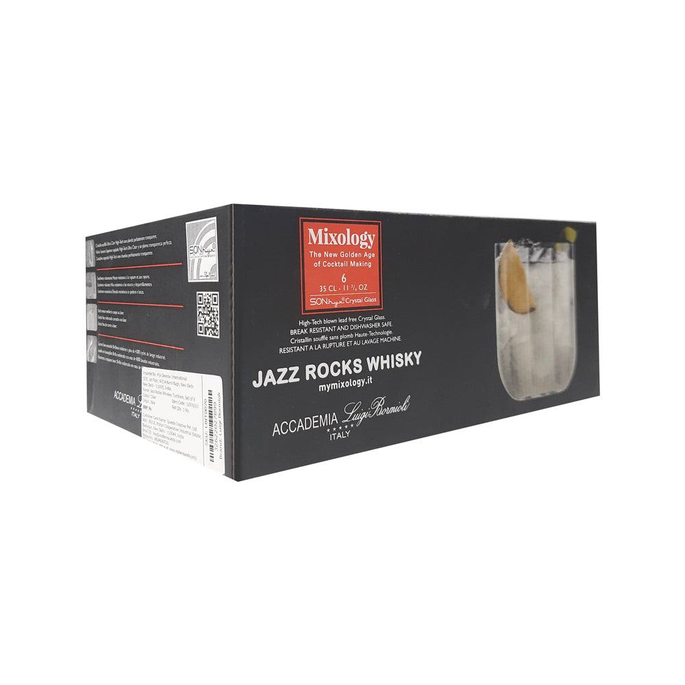 Jazz Rocks Whiskey Tumblers 350ml, Set of 6 - Image 7