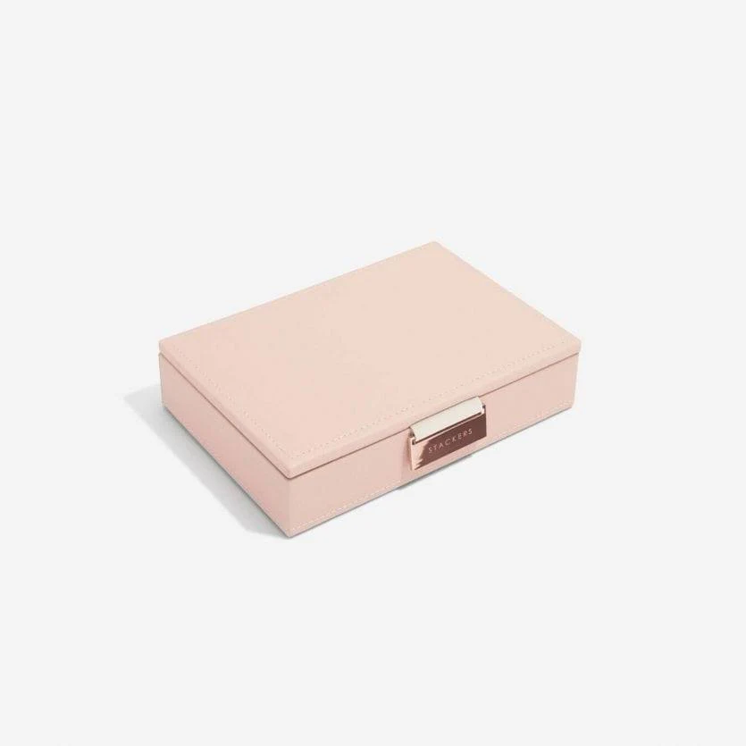 Jewellery Box with Lid Small - Blush Pink - Image 2