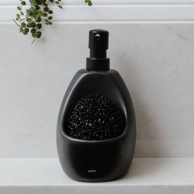 Joey Kitchen Soap Pump with Scrub - Black - Image 4