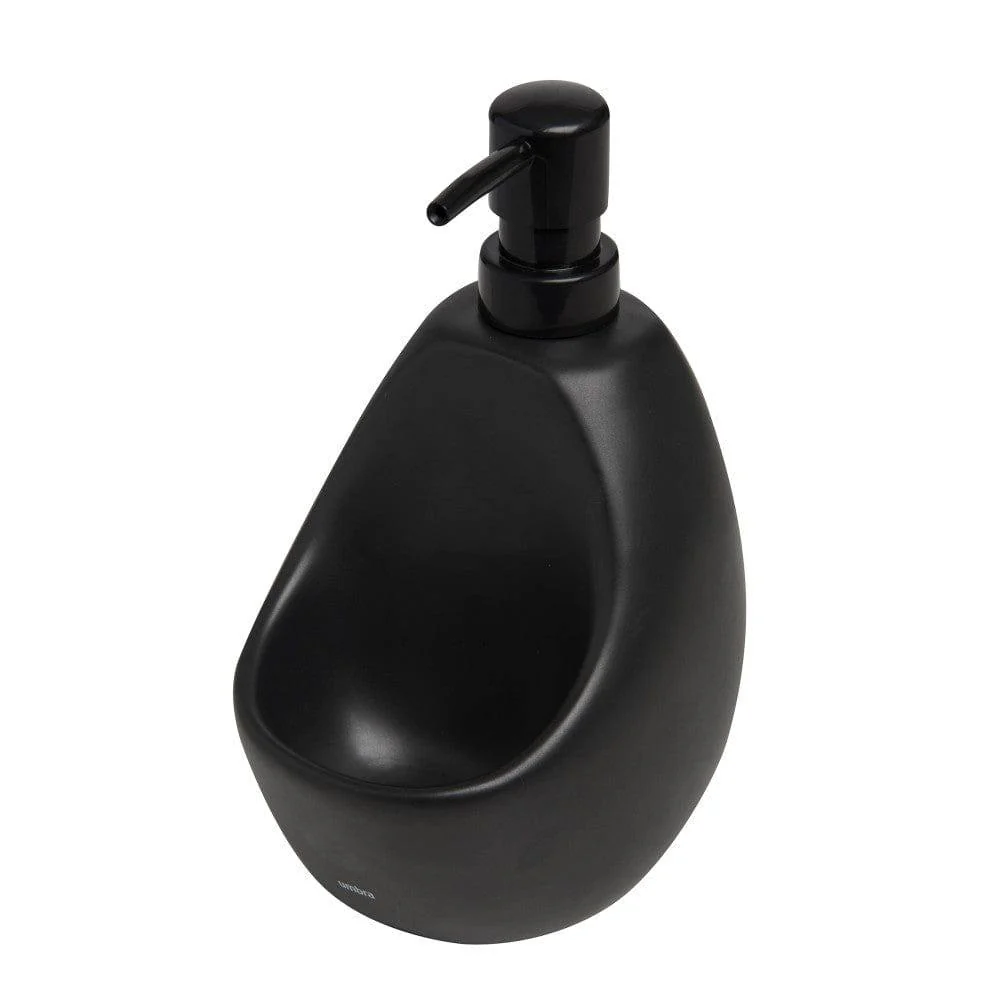 Joey Kitchen Soap Pump with Scrub - Black - Image 5