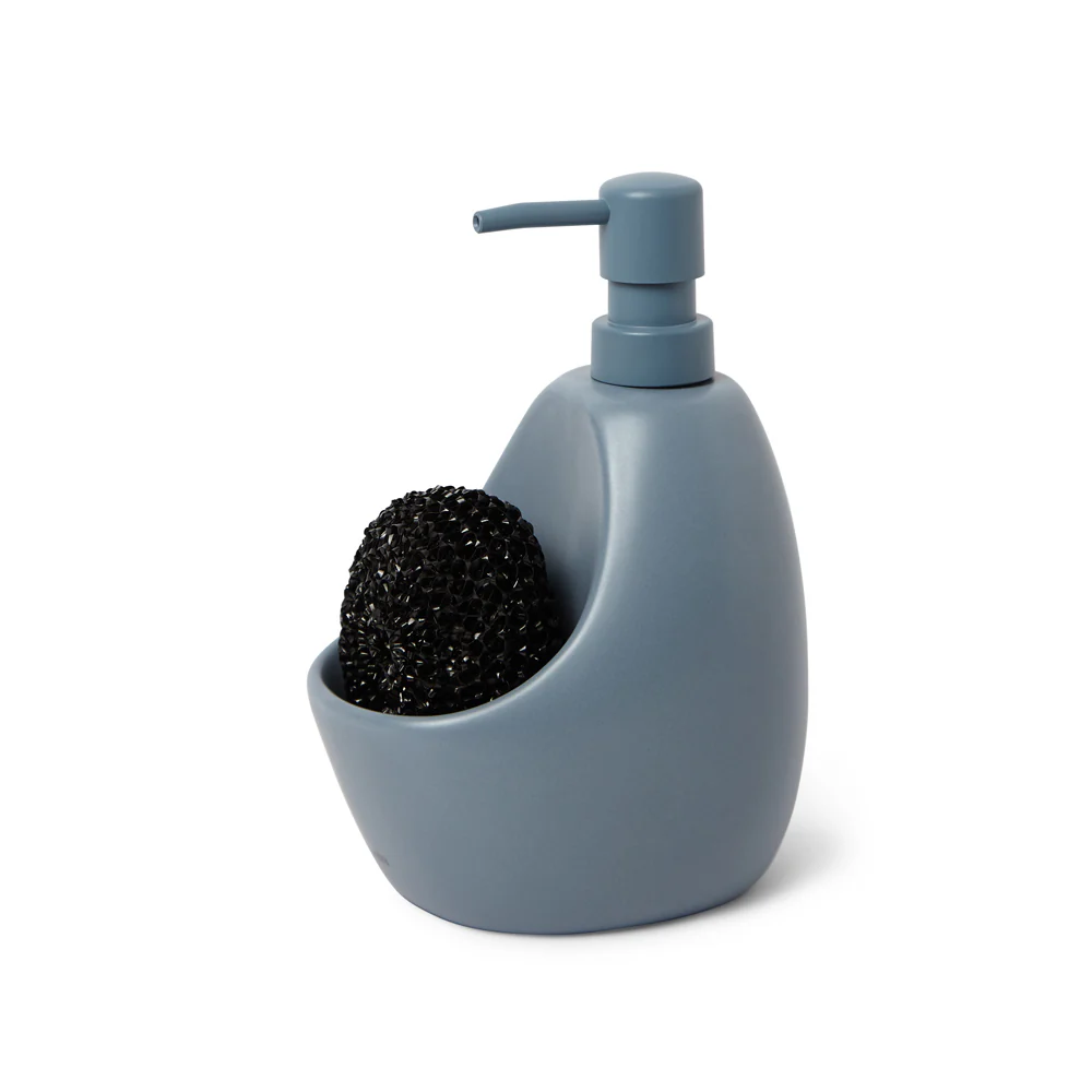 Joey Kitchen Soap Pump with Scrub - Blue - Image 3