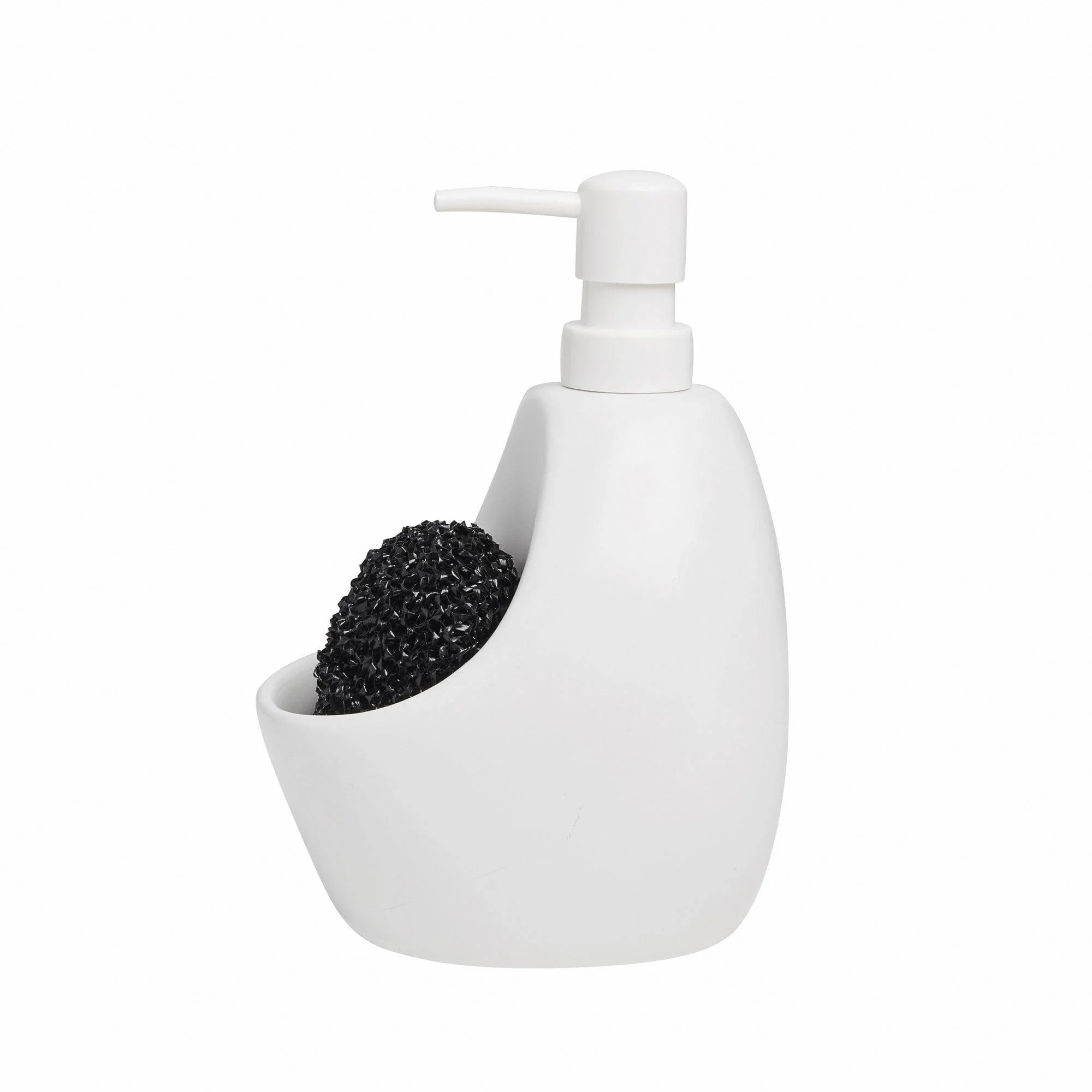 Joey Kitchen Soap Pump with Scrub - White - Image 2