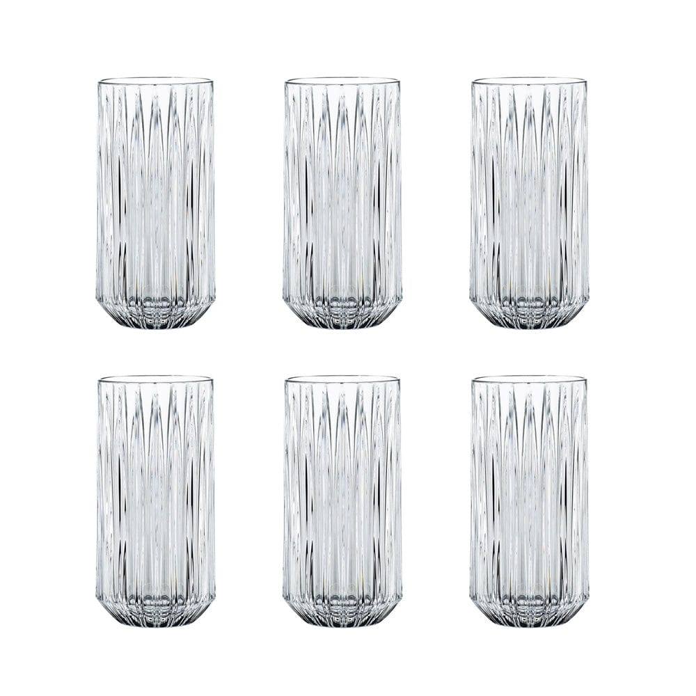 Jules Long Drink Glasses 375ml, Set of 6 - Image 3