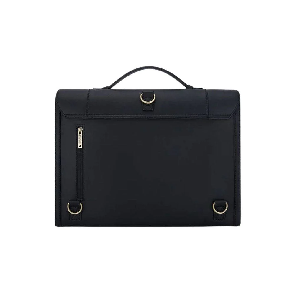 Julie Vintage Briefcase - Black - Image 5