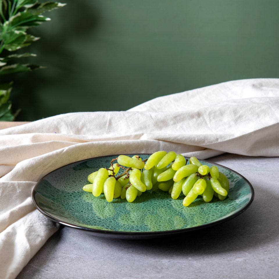 Juniper Dinner Plate - Basil Green