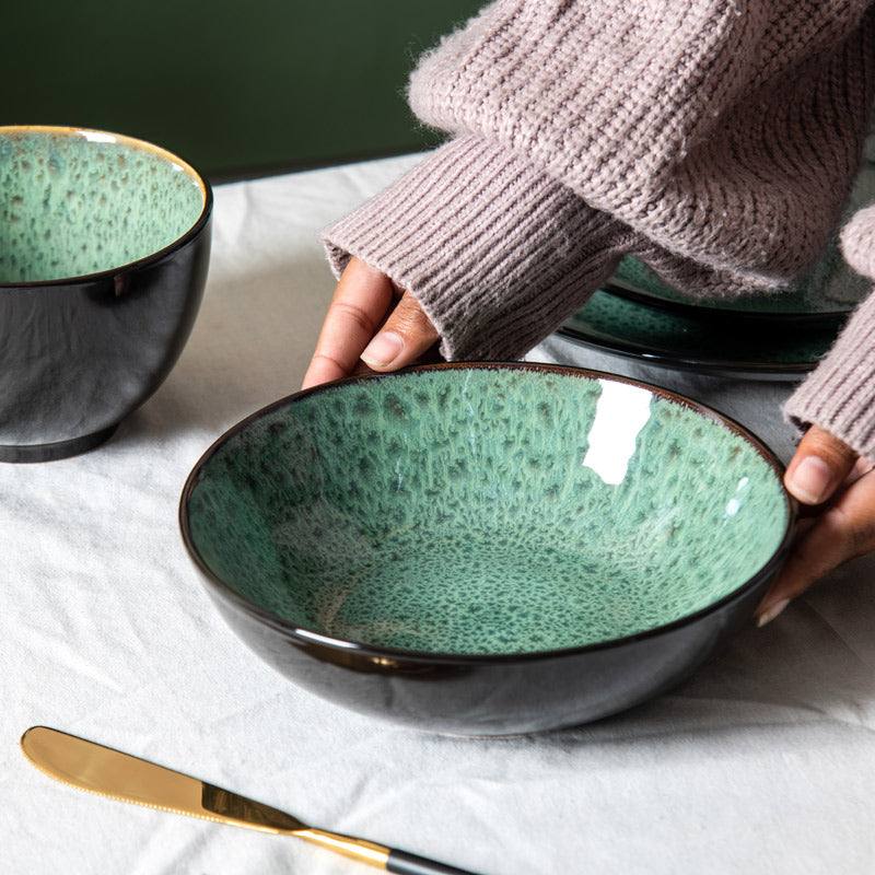 Juniper Pasta Bowl - Basil Green - Image 2