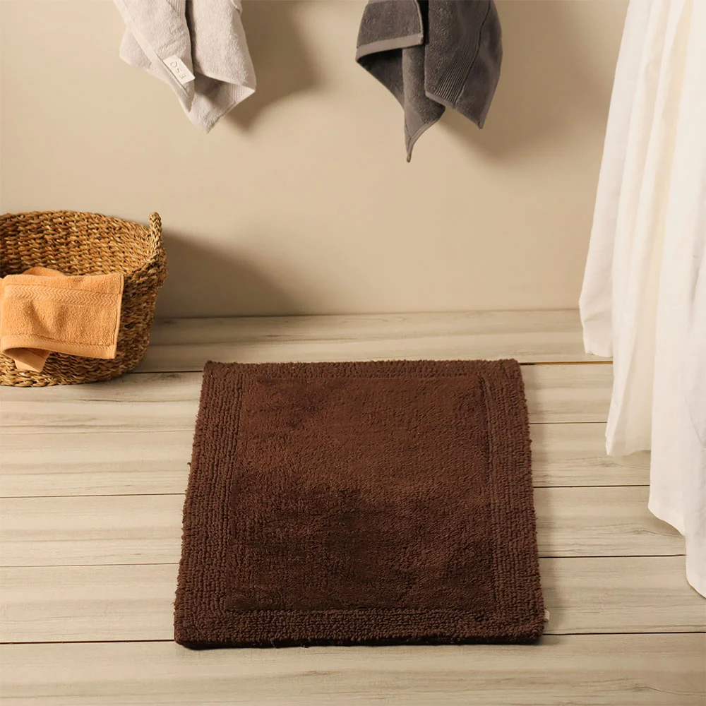Kai Reversible Tufted Bathmat - Brown - Image 7