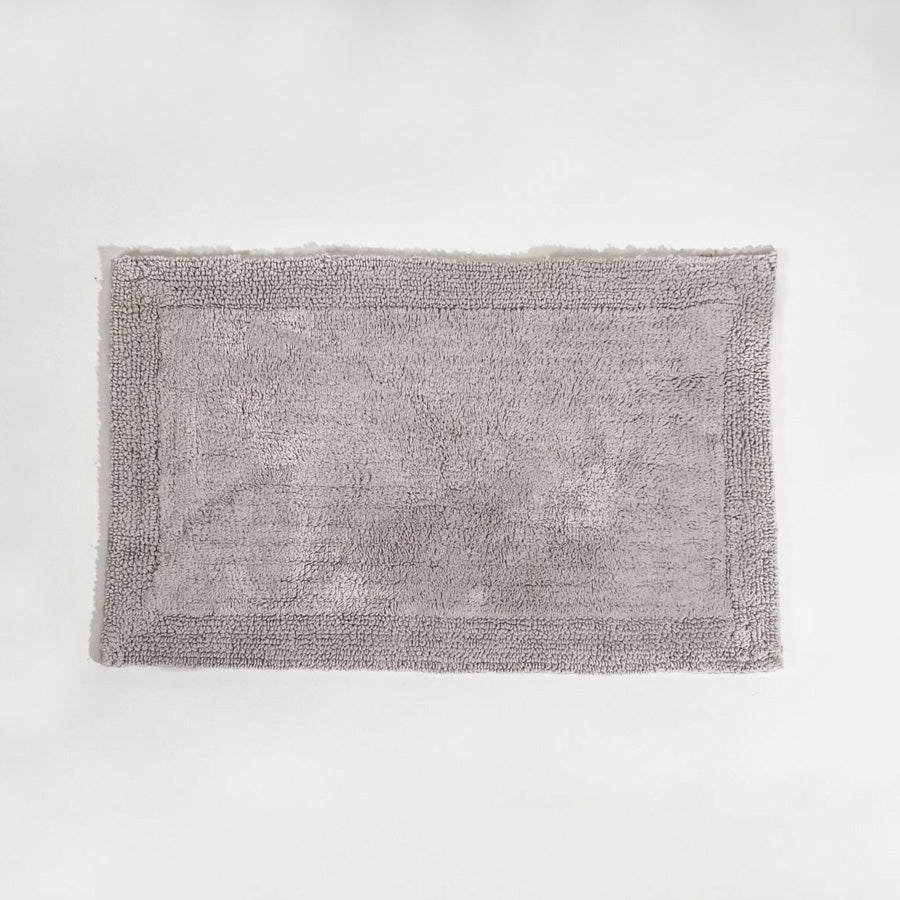 Kai Reversible Tufted Bathmat - Light Grey - Image 3