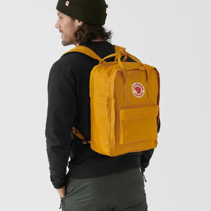 Kanken Laptop Backpack 17 - Ochre - Image 5