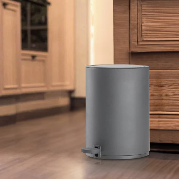 Karma Pedal Bin 3L - Grey - Image 2