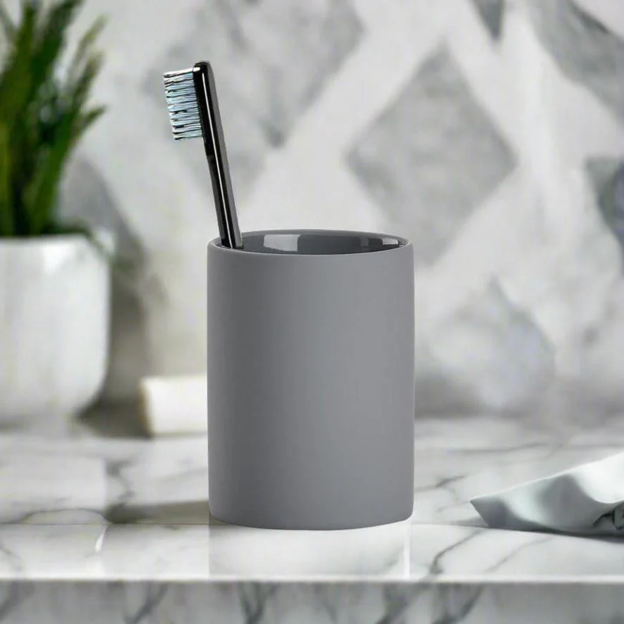 Karma Toothbrush Tumbler - Grey - Image 2