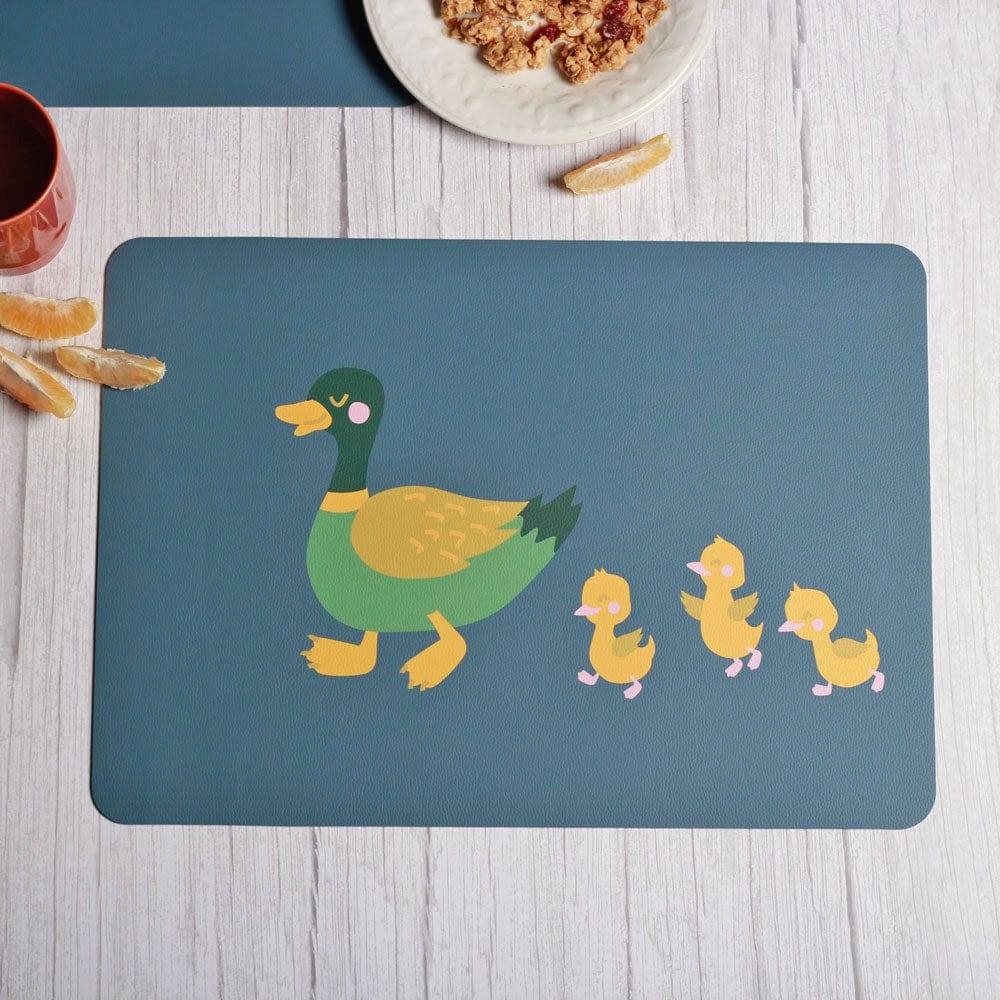 Kids Optic Placemat - Duck and Ducklings - Image 4