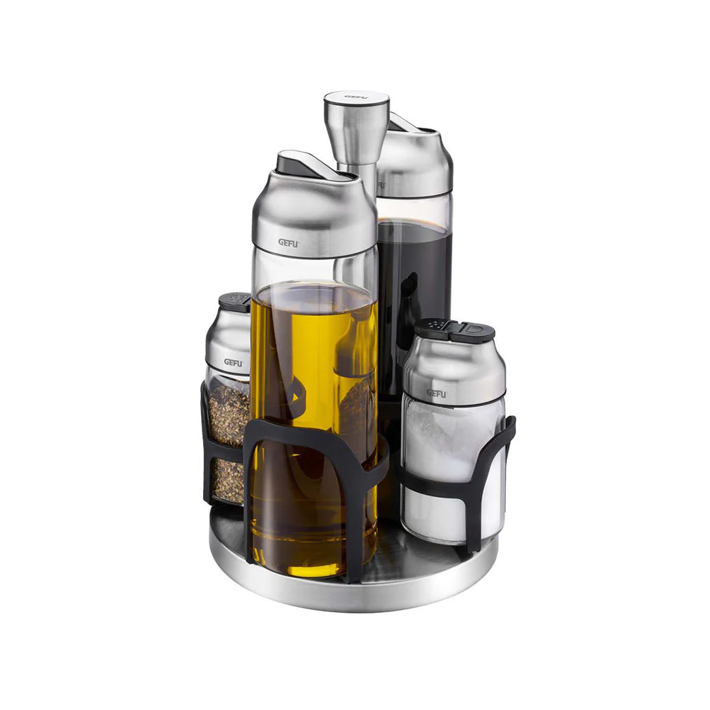 Kippo Oil Vinegar & Spice Cruet Stand - Image 7