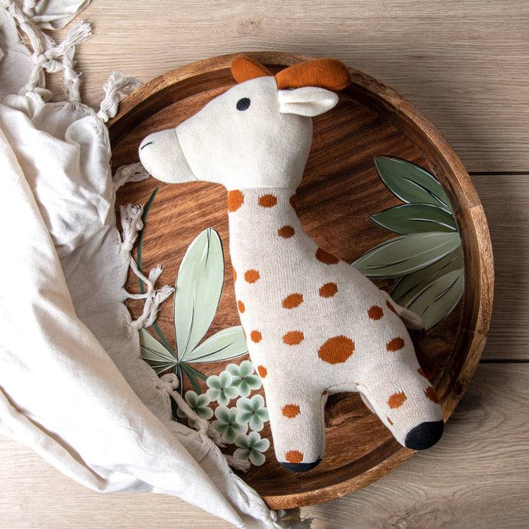 Knitted Soft Toy - Ivory Giraffe - Image 4