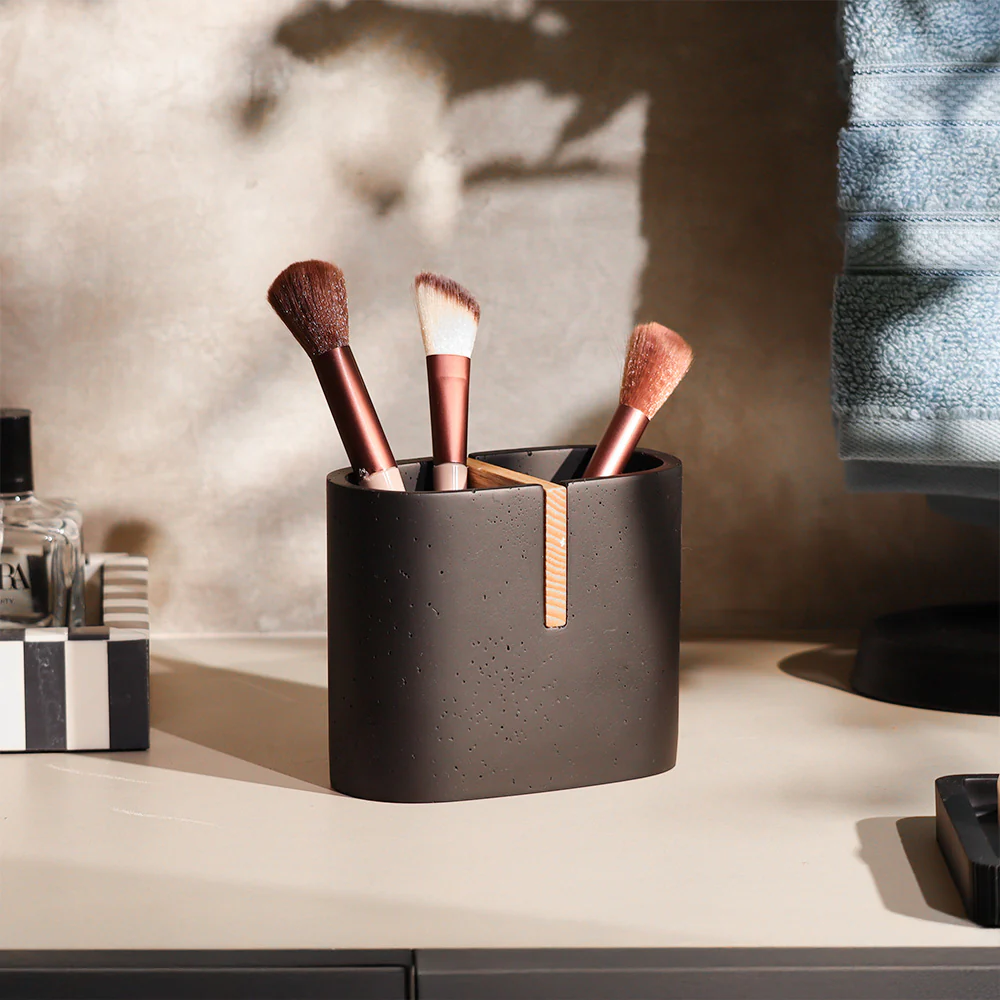 Kyoto Toothbrush Holder - Black Natural - Image 5