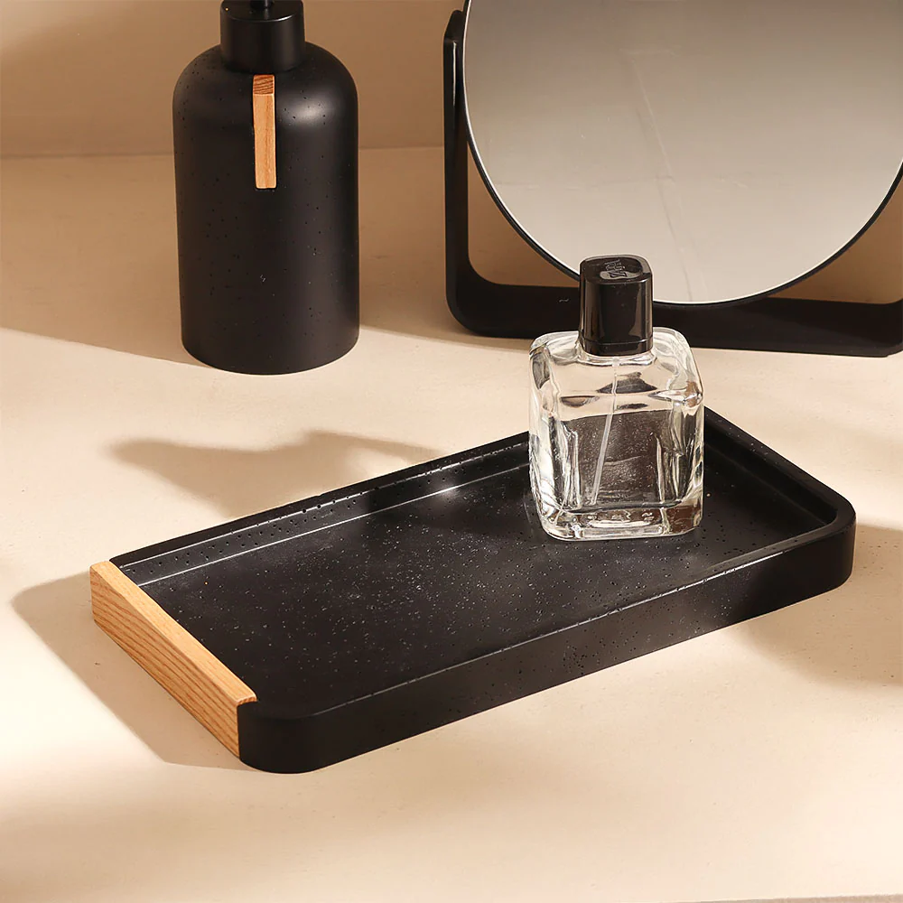 Kyoto Valet Tray Small - Black Natural - Image 2