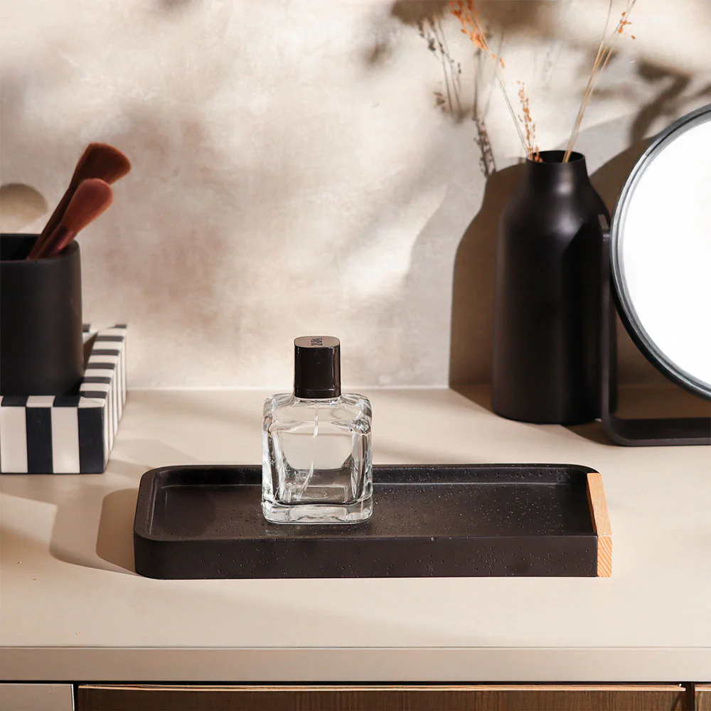 Kyoto Valet Tray Small - Black Natural - Image 3
