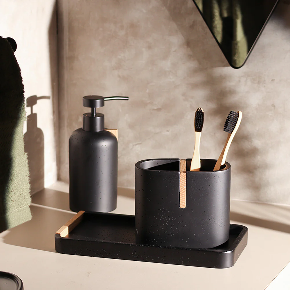 Kyoto Valet Tray Small - Black Natural - Image 5