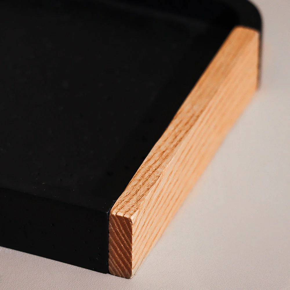 Kyoto Valet Tray Small - Black Natural - Image 6