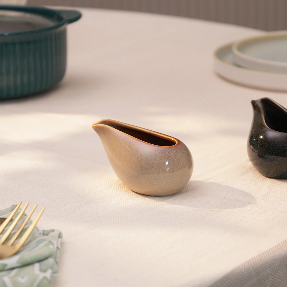 Lacuna Condiment Pot - Speckled Sand - Image 3