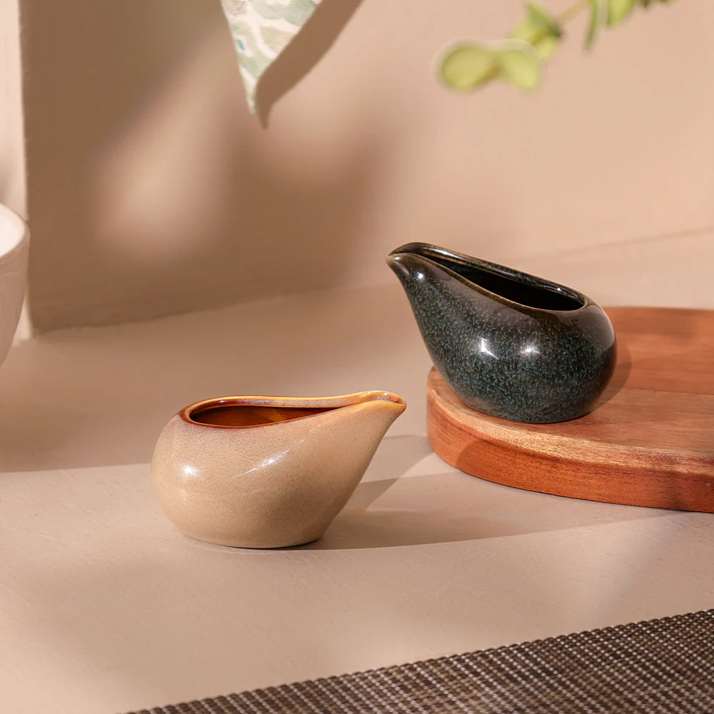 Lacuna Condiment Pot - Speckled Sand - Image 6